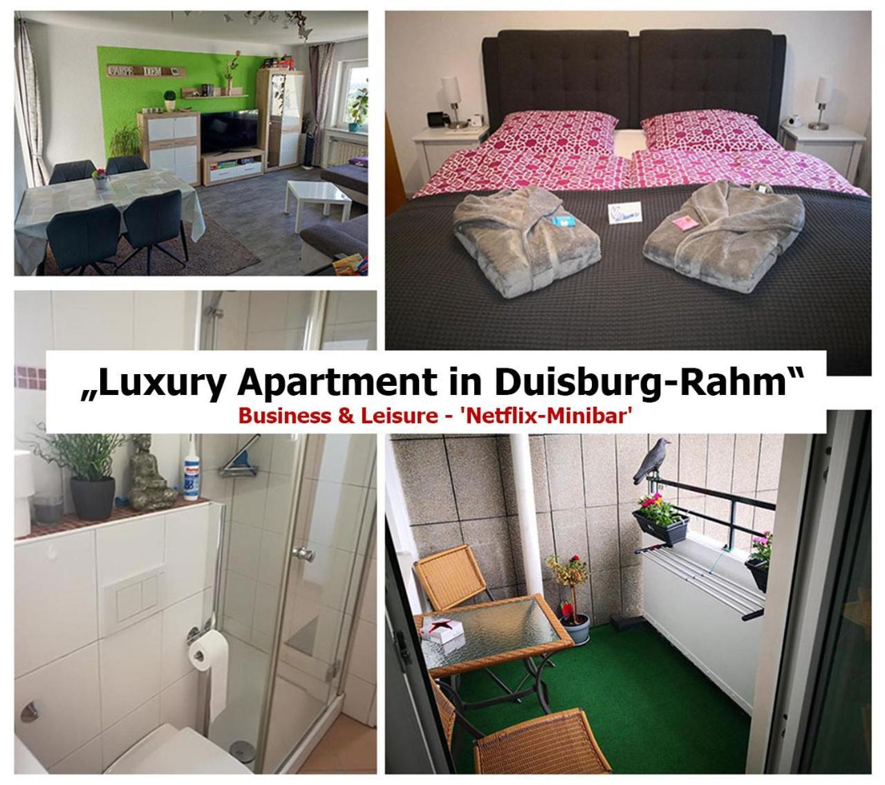 Luxury Apartment In Duisburg-Rahm - Business & Leisure - 'Netflix-Minibar' Exterior photo